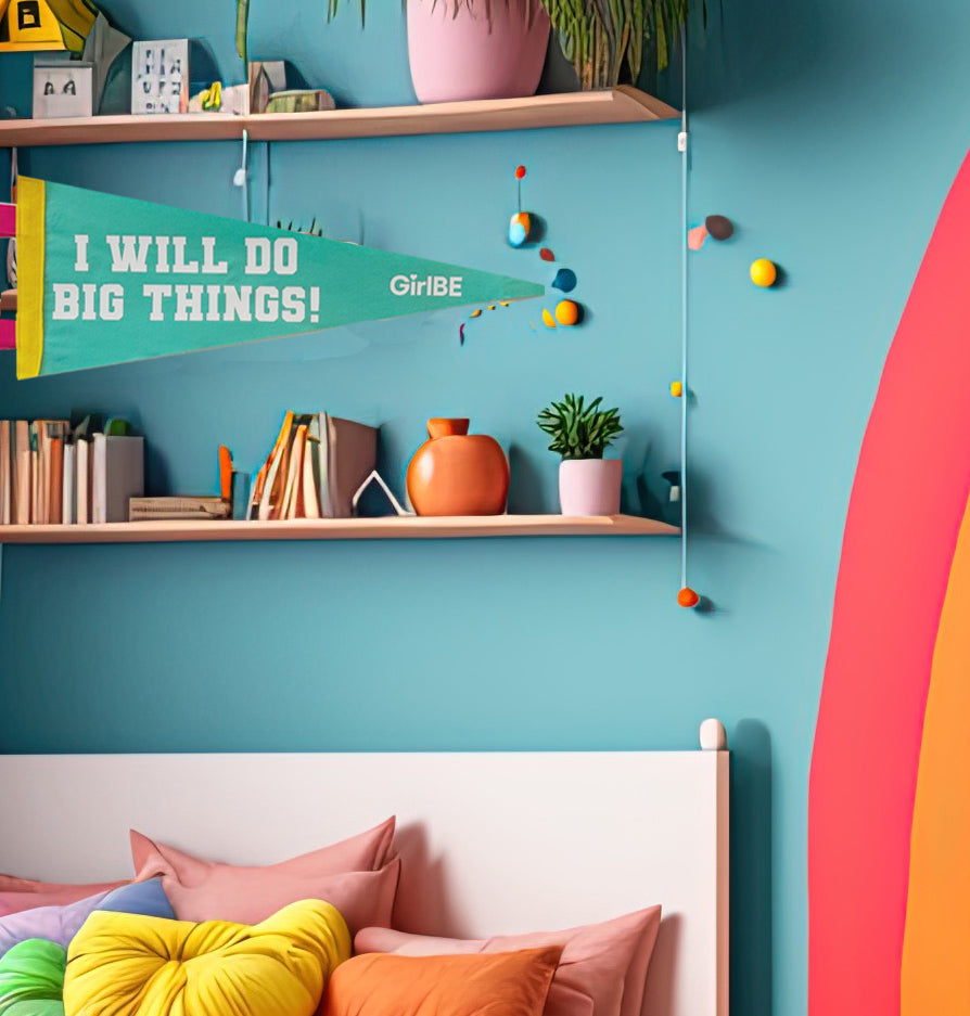 I will do big things -  Pennant Flag